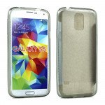 Wholesale Samsung Galaxy S5 i9600 Crystal Clear Hybrid Case (Smoke Clear)